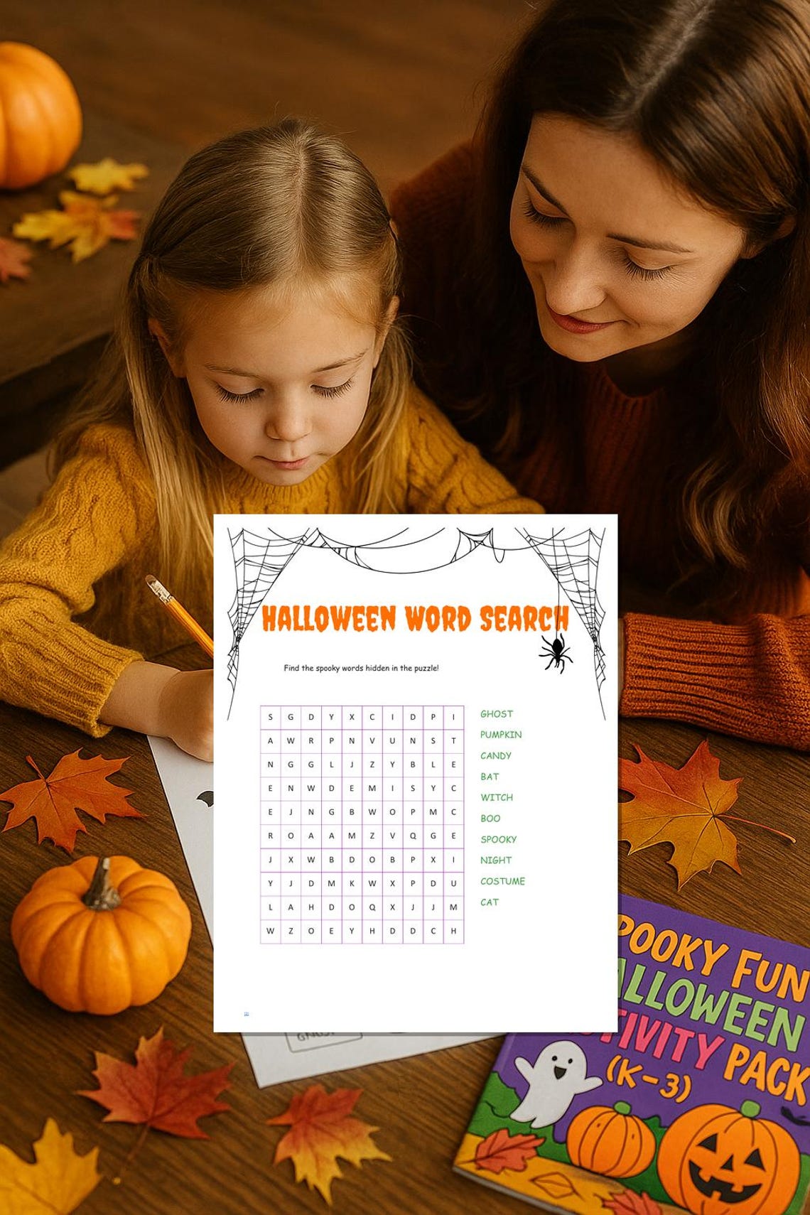 Halloween Activity Pack for Kids | K–3 Printable Games &amp; Worksheets ...