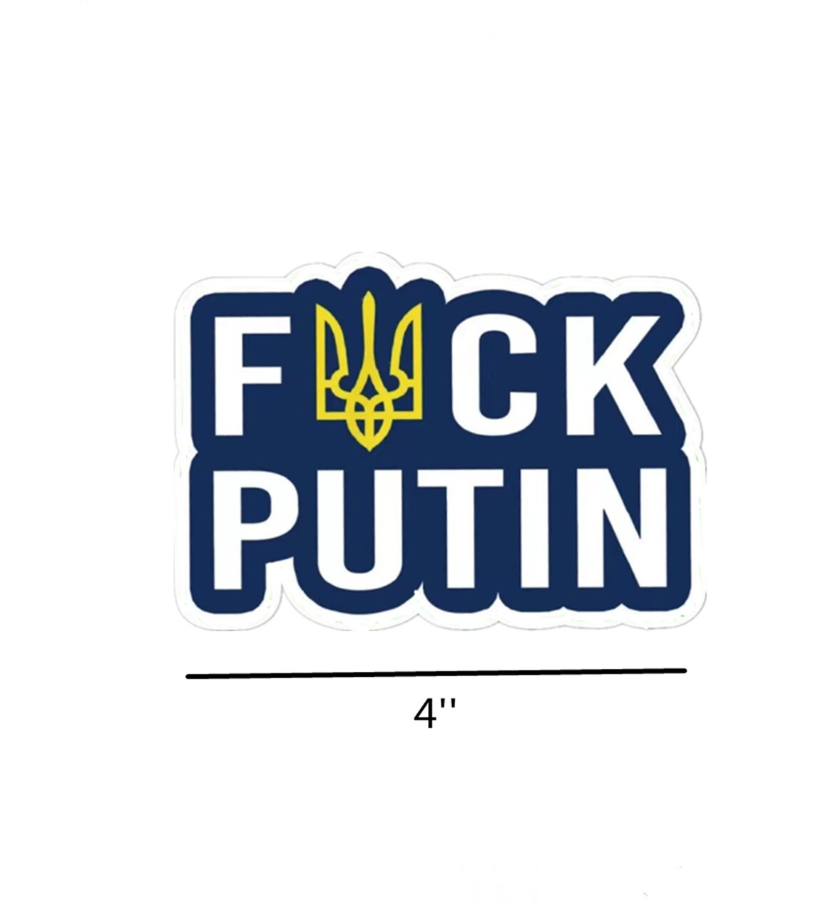 Fck Putin Sticker putin Sticker 10pack Vinyl Stickers Etsy
