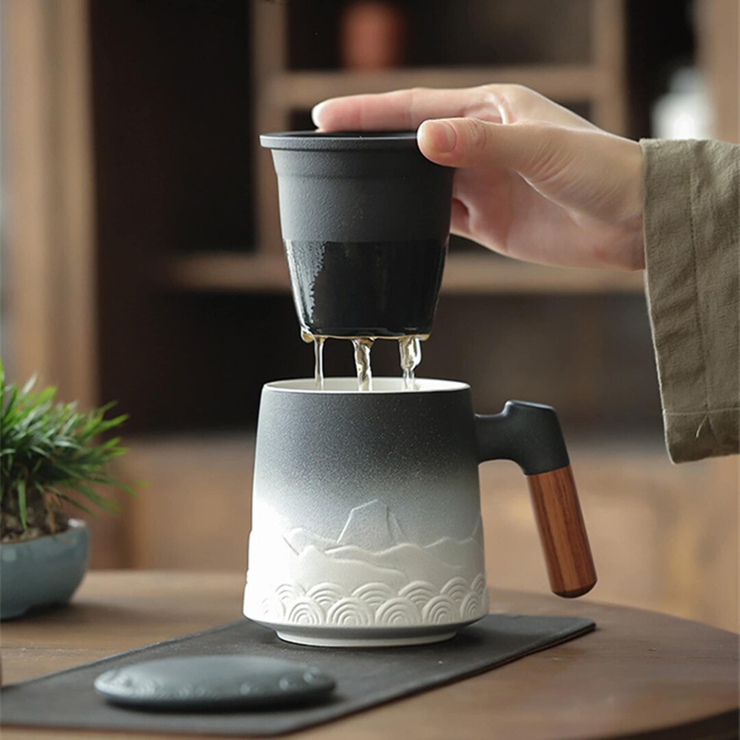 Coffee Mug Japanese Handcrafted Tea Cup Handmade Ceramic Cup Etsy