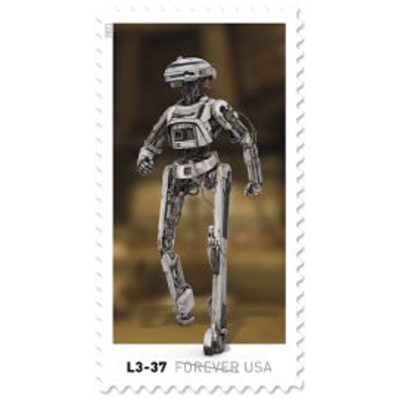 USPS Star Wars DROIDS Forever Stamps Sheet of 20 Stamps Etsy