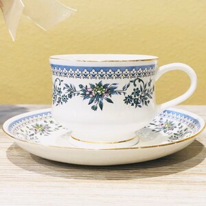 Klayman bone china tea cup and saucer