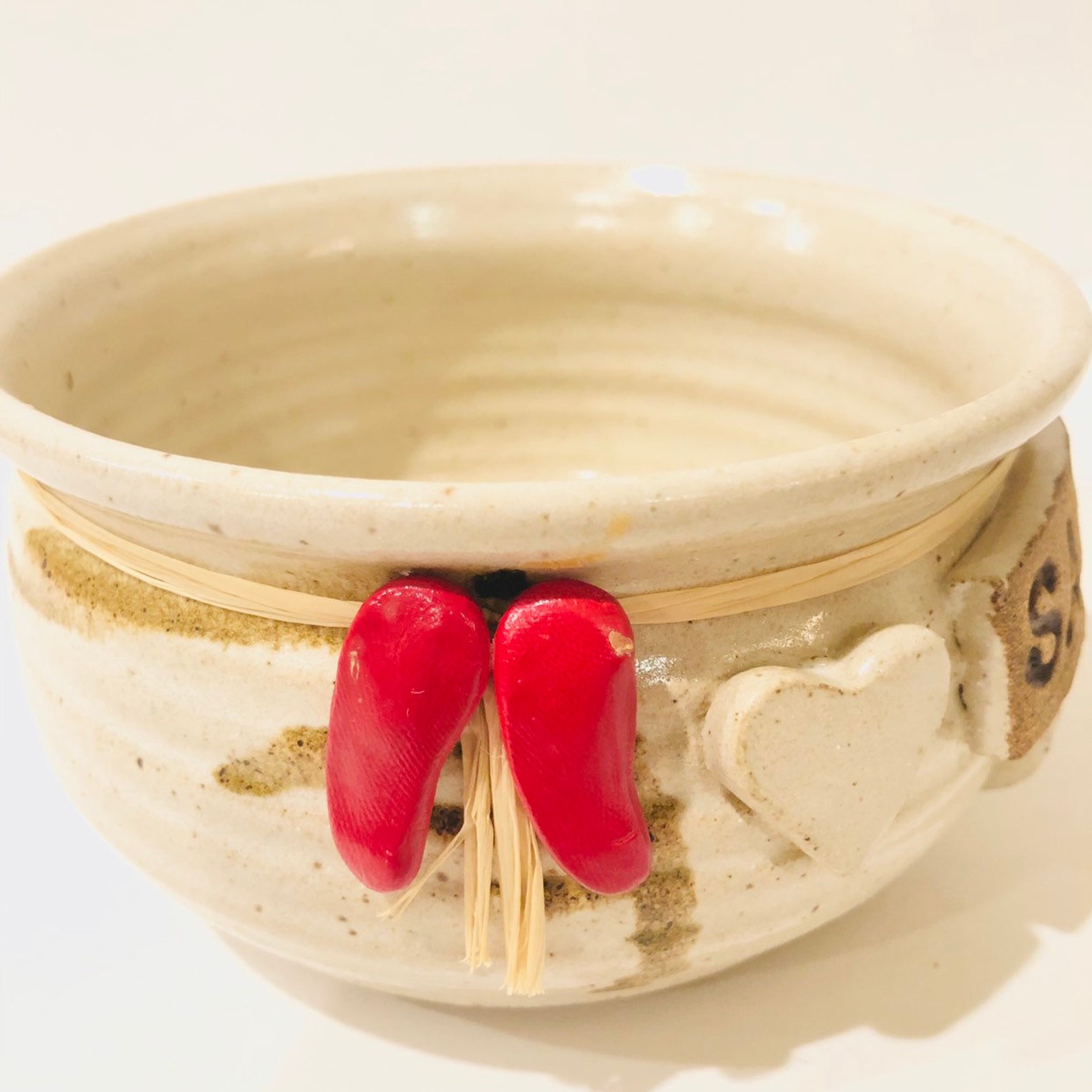 Unique Stoneware Chips and Salsa Bowl Party Bowls Party Etsy