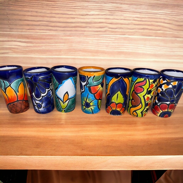 Talavera Shot Glasses Bulk Etsy
