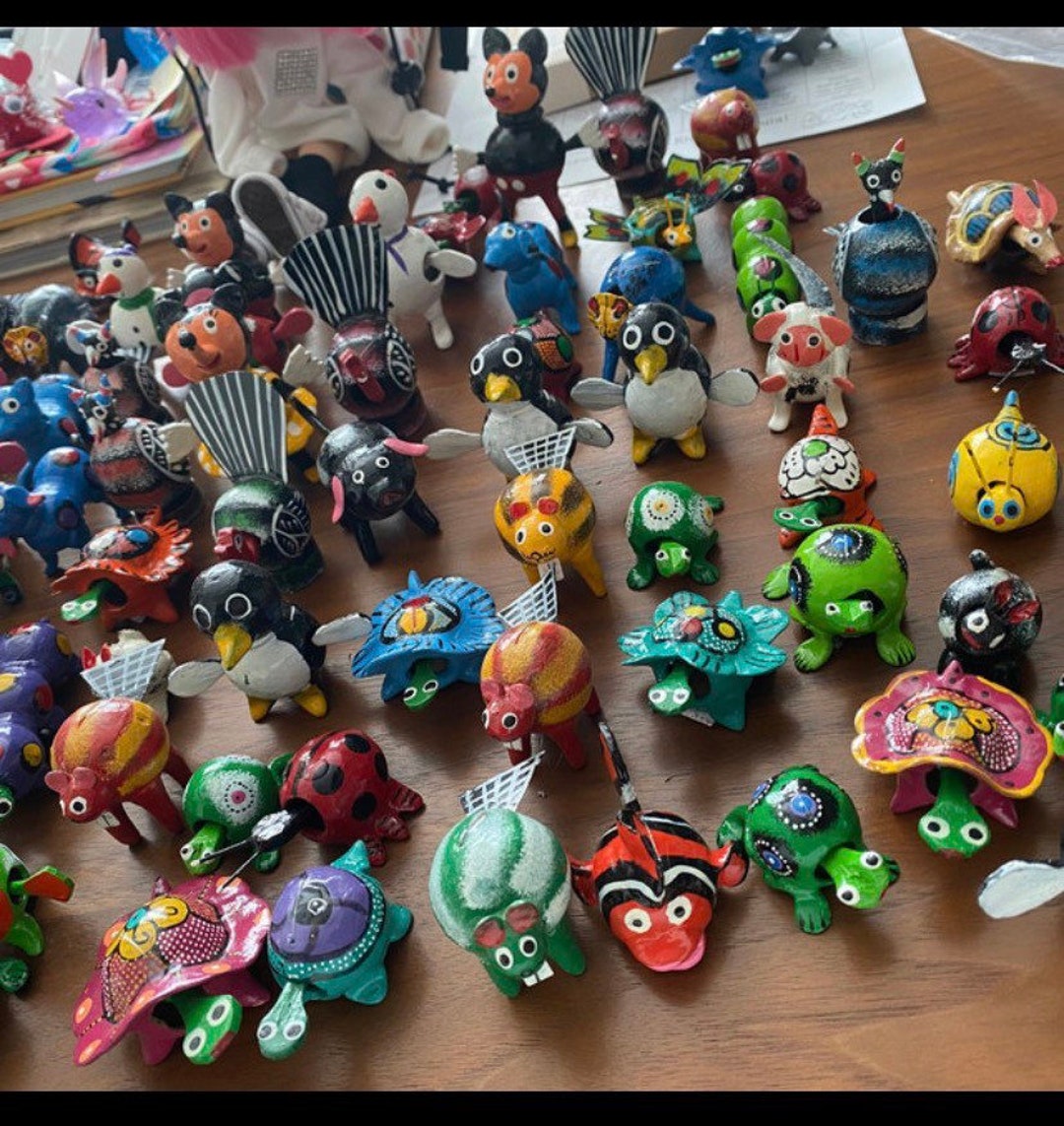 20 Mexican Bobble Head Animals Adorable Folk Art Toy From - Etsy 20 Mexican Bobble Head Animals Adorable Folk Art Toy From - Etsy
