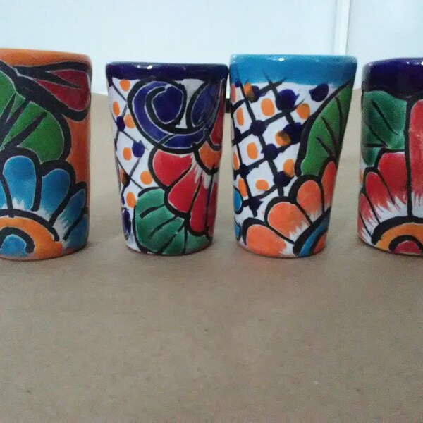 Talavera Shot Glasses Bulk Etsy