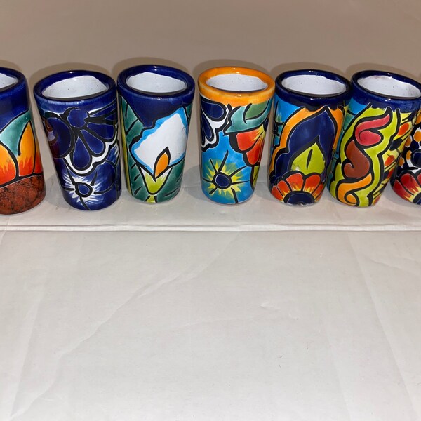 Talavera Shot Glasses Bulk Etsy