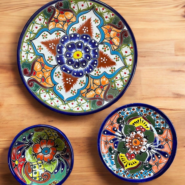 Mexican Dinnerware Set Etsy