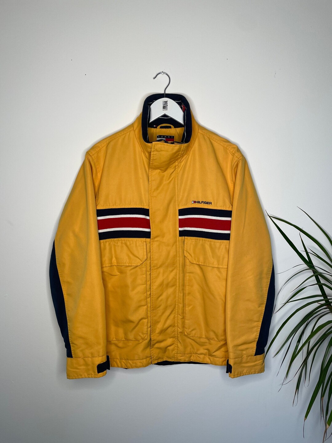 Vintage Tommy Hilfiger Jacket // Vintage Windbreaker Coat // Oversized