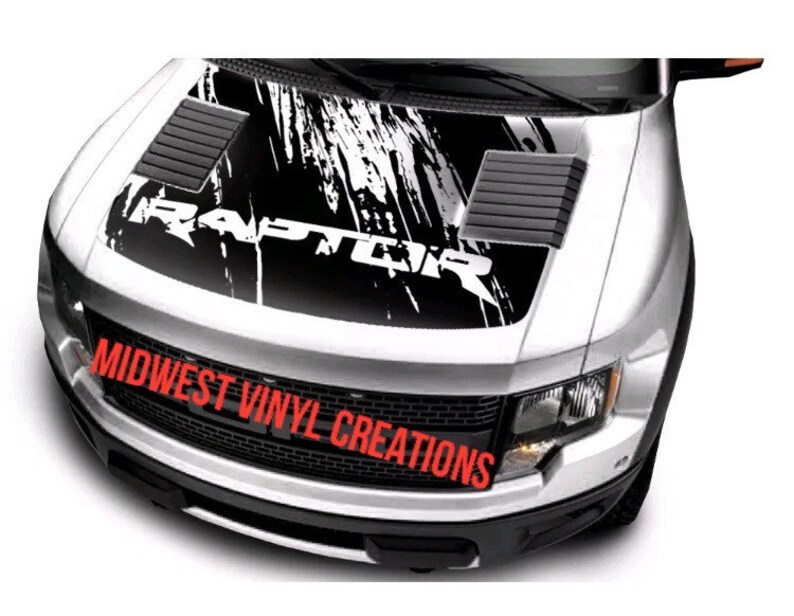 Ford F 150 Raptor Hood Decal Plus Free Gift Etsy