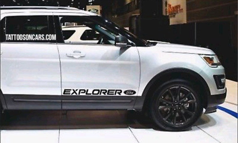 Ford Explorer side decal set