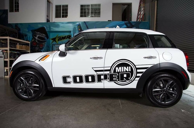 Mini Cooper S Clubman Countryman Sidemogo Decal Set Etsy