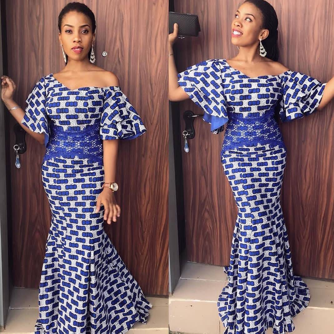ankara long gowns 2019
