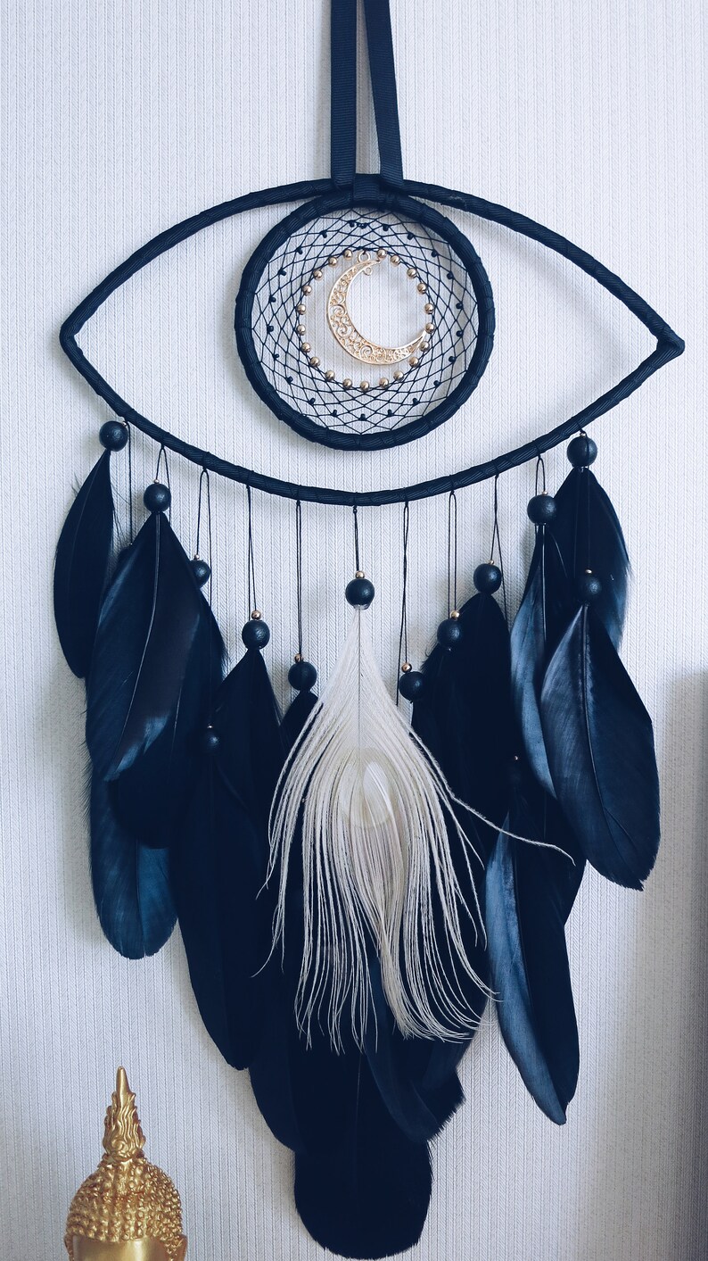 Evil Eye Dream Catcher Wall Hanging Room Decor | Etsy