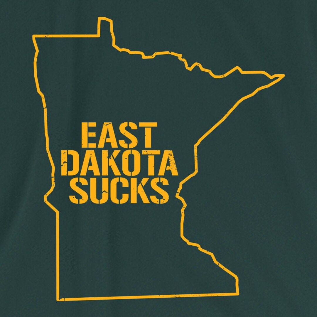East Dakota Sucks Minnesota Unisex T-shirt hq nude pic