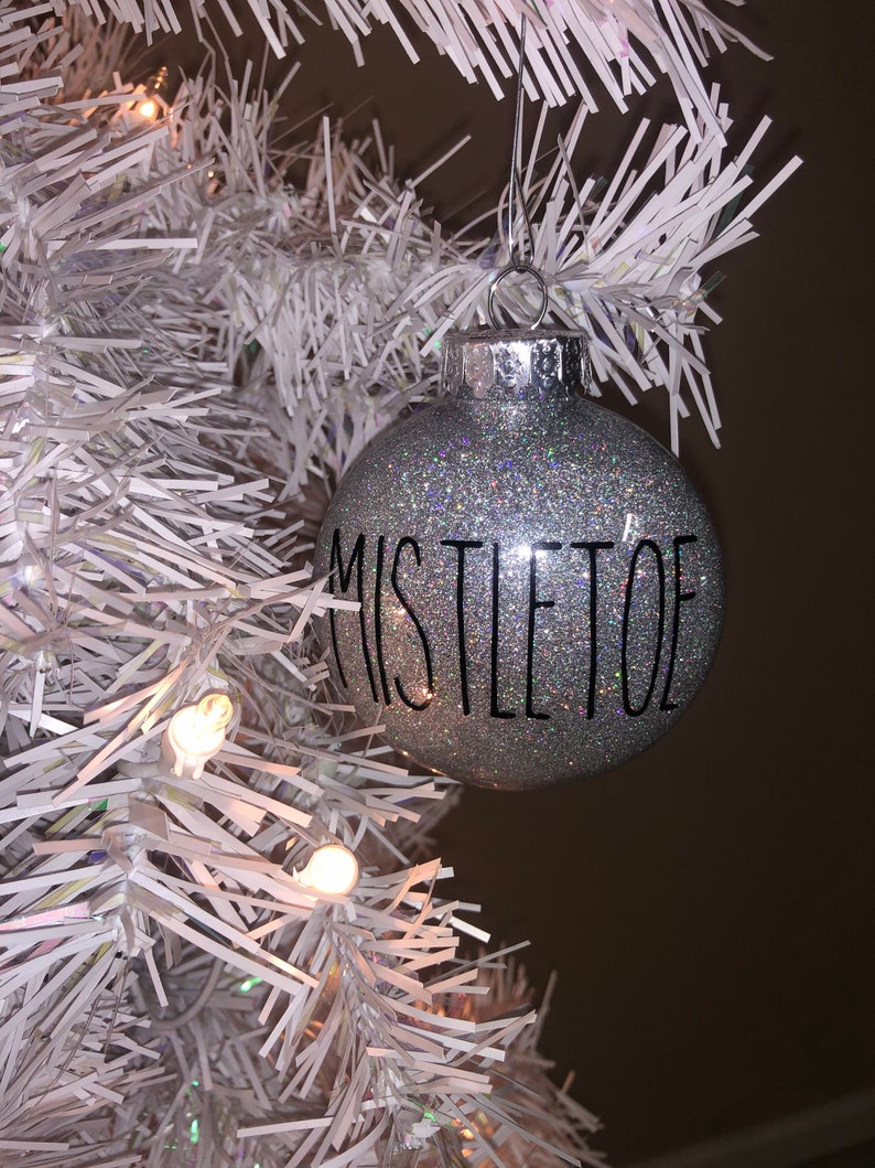Rae Dunn Inspired Christmas Ornaments personalized Christmas Etsy