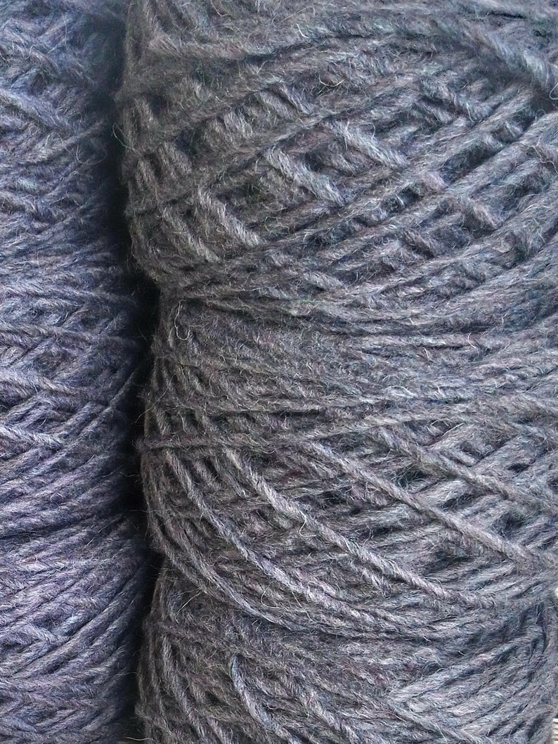 Gray Chunky Wool Yarn Cone Mixed Bulky Italy Yarn Thick Yarn Wool Soft
