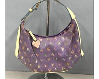 Dooney & Bourke Vintage Y2K Multicolor Rainbow Monogram  display picture 1
