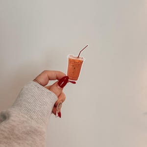 iced coffee sticker