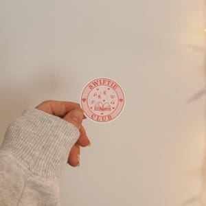 swiftie club sticker
