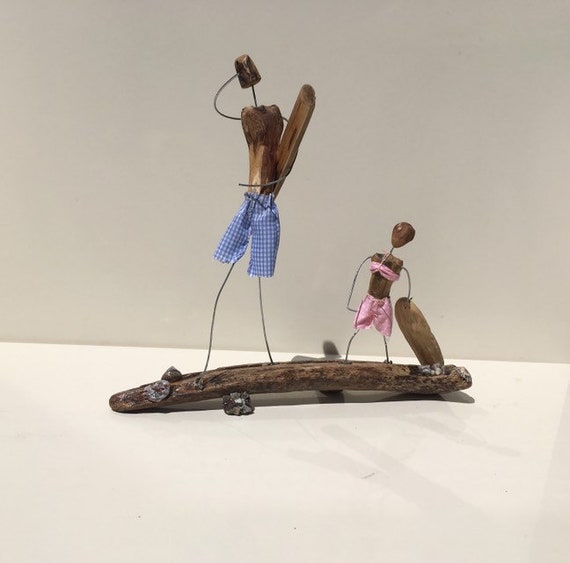 dad and daughter ornament