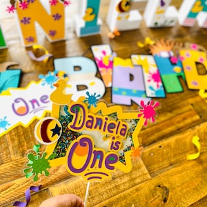 Rugrats Cake Topper - Rugrats Party - Rugrats Party Decorations - Rugrats Topper - Personalized Cake Toppers - Rugrats 3D Letters - 90's