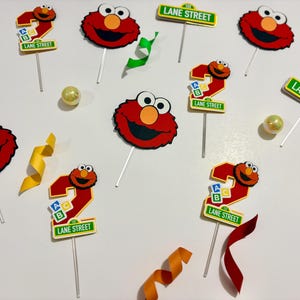 Kids Birthday Banner, Primary Colors Birthday Banner, 1st Birthday Party, Unisex Birthday Decorations, Cookie Kids Party, ABC & 123 Party image 10