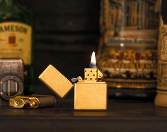 Classic Brass Flame Lighter