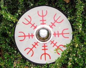 Laser Engraved 19" Toy Shield with Steel Umbo