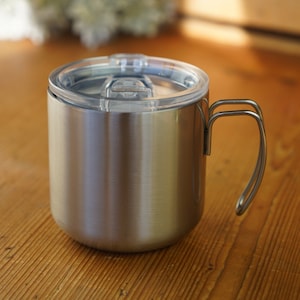 Double Walled Sliver Stainless Steel Mug