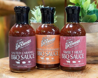 Julian Backwoods Provisions BBQ Sauce - 3 Flavors | 16 oz