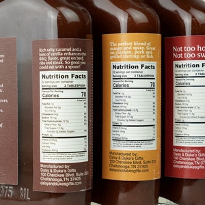 Salsa BBQ Julian Backwoods Provisions 3 Sabores / 16 oz imagen 3