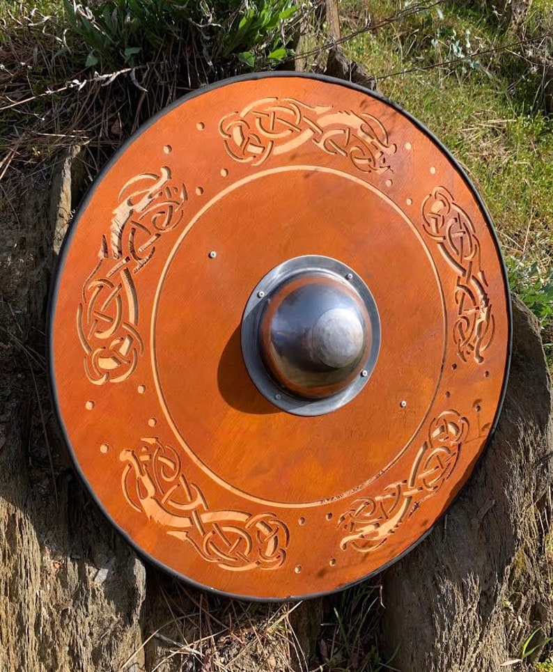 Steel Umbo / Shield Boss for DIY Toy Round Viking Shields and Bucklers image 3