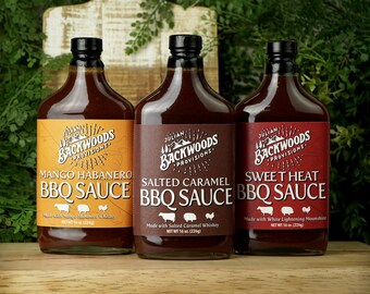 Julian Backwoods Provisions BBQ Sauce - 3 Flavors | 16 oz