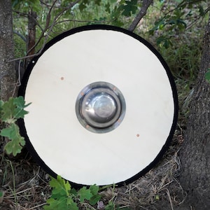 Blank Toy 19&quot; Norse Viking Style Round Shield - Ready to Paint DIY