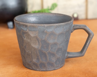 Industrial Matte Handmade Textured Mug
