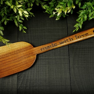 Personalized Wooden Spatula