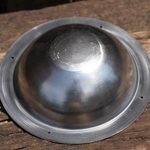 Steel Umbo / Shield Boss for DIY Toy Round Viking Shields and Bucklers image 1