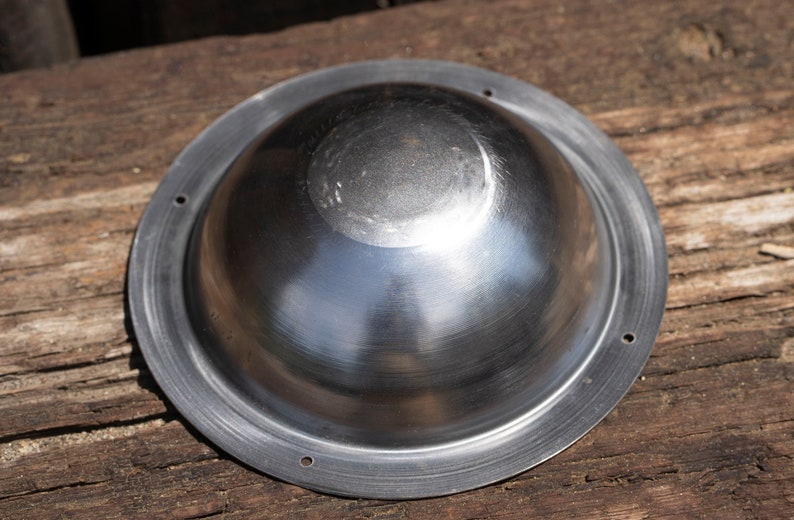 Steel Umbo / Shield Boss for DIY Toy Round Viking Shields and Bucklers image 1