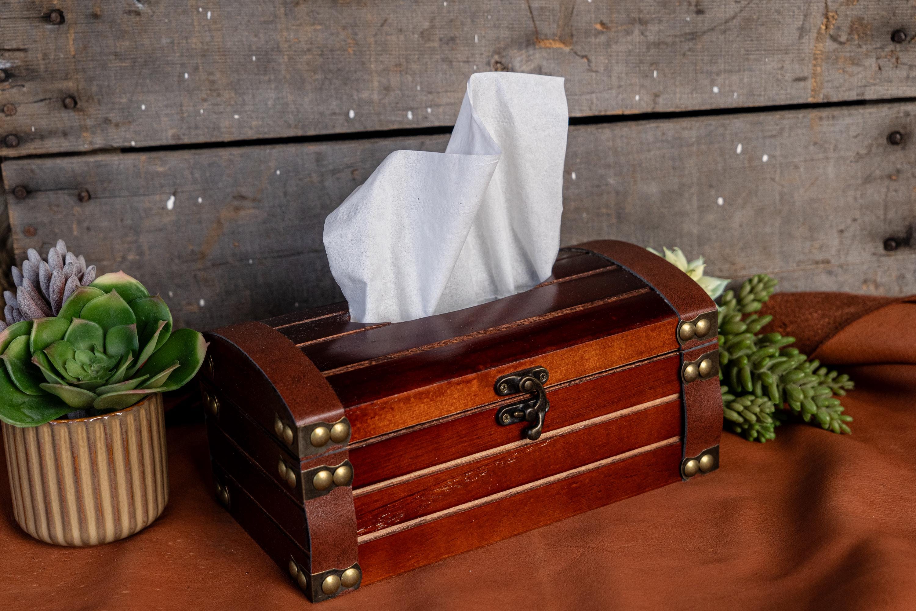 Metal Tissue Box - Etsy