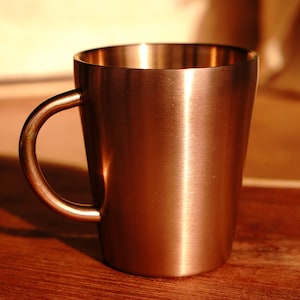 Copper Double Wall Stainless Steel Mug