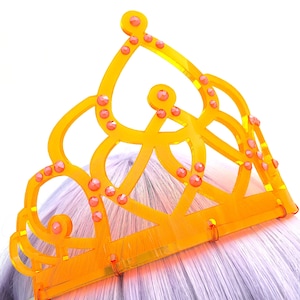 Tropical Princess Tiara, one-of-a-kind, free shipping