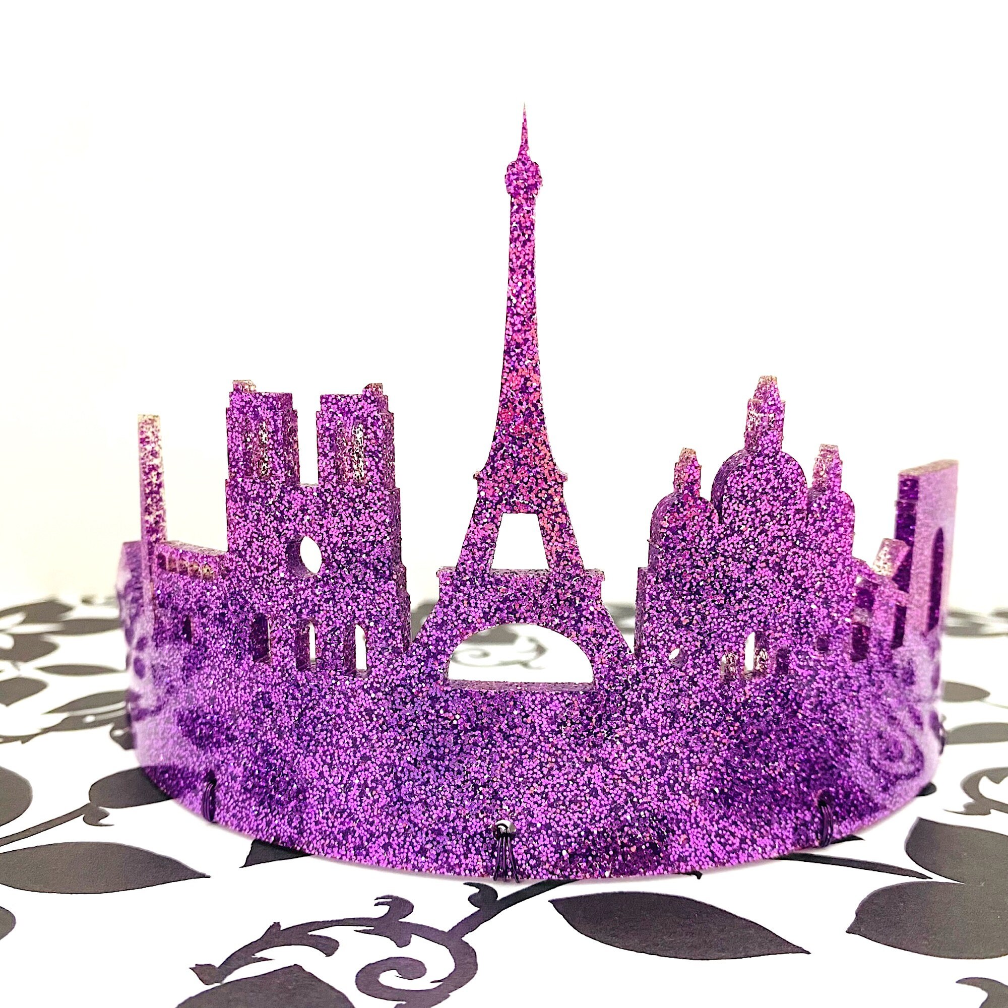 Paris Skyline Tiara, custom color, free shipping