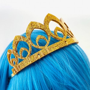 Flame Tiara, custom colors, pretty princess crown, simple custom tiara