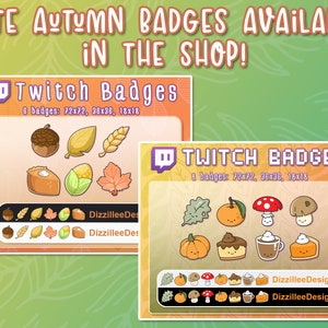 ANIMATED Autumn Twitch PACKAGE Streamer Scenes, Panels & Alerts Fall ...