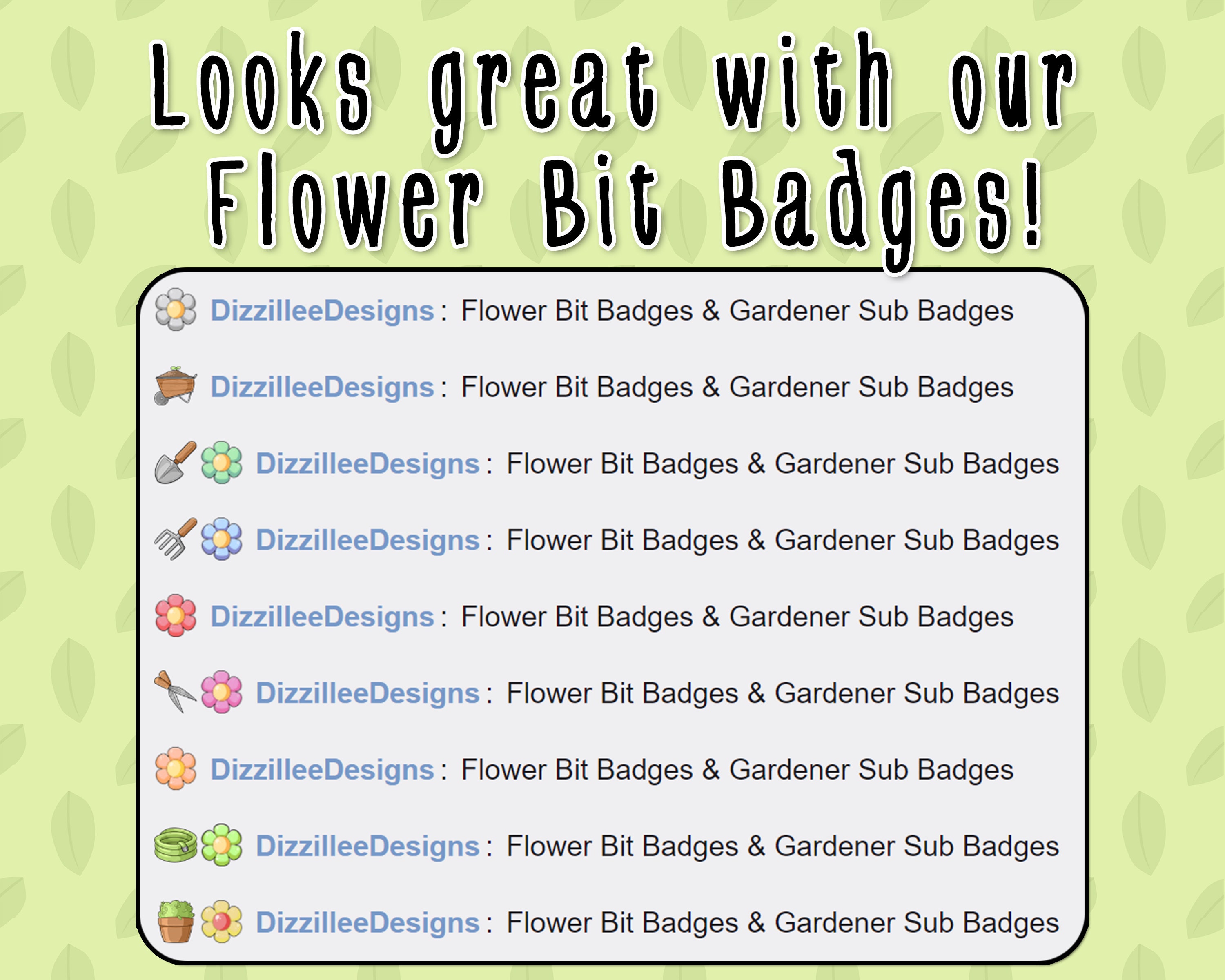 I understand most of the badges, but what's that green virus-looking one? 🤔🦠 : r/Twitch