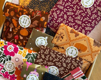 12 Day Advent Calendar PRE-ORDER - Stationery & Bookish Goodies Christmas Countdown Calendar