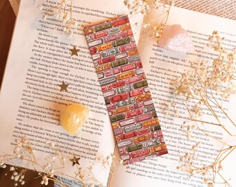 Stacks of Books Bookmark - Fun Bookish Reading Accessoire with Lots of Colorful Books!