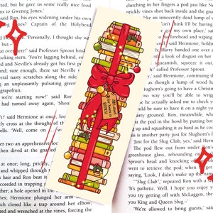 Christmas Bookmark - All I Want For Xmas is Books - Bookish gift - Book Mark - Reading Accessoire