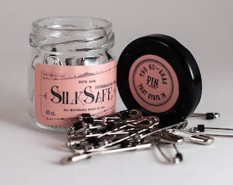 Snag Free Pins | Specialty Sewing Notion | Best Safety Pin | Dressmakers Supplies | Tailor | Alterations | Seamstress | Made in USA!