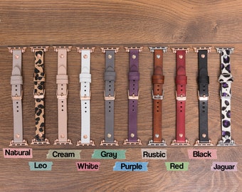 Apple Watch Band, Apple Watch Strap 38mm 40mm 41mm 42mm 44mm 45mm 46mm 49mm Custom iWatch Armband Series 2 3 4 5 6 7 8 9 10 11 Gift for Her